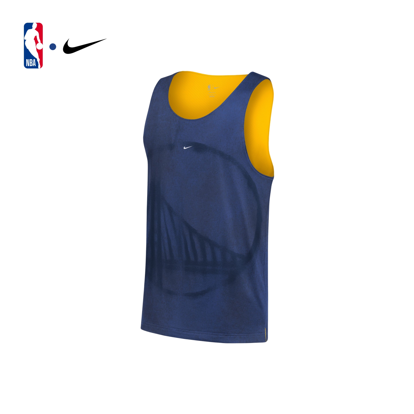 耐克NBA球员同款队之魂勇士背心