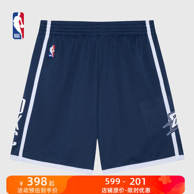 复古球裤SW 俄克拉荷马雷霆队 2006-07赛季短裤 NBA-Mitchellness