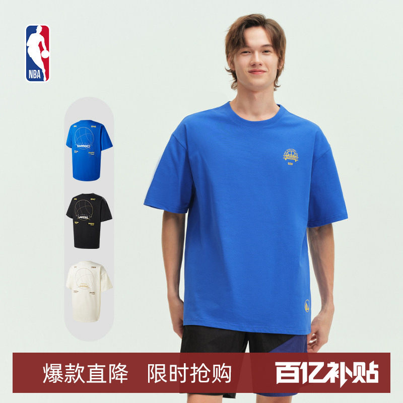 NBA官方湖人勇士运动T恤图片