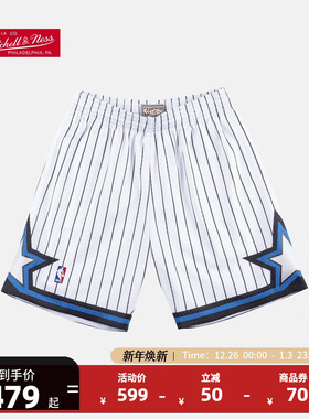 Mitchell&NessNBA官方复古球裤SW魔术队1993-94赛季主场