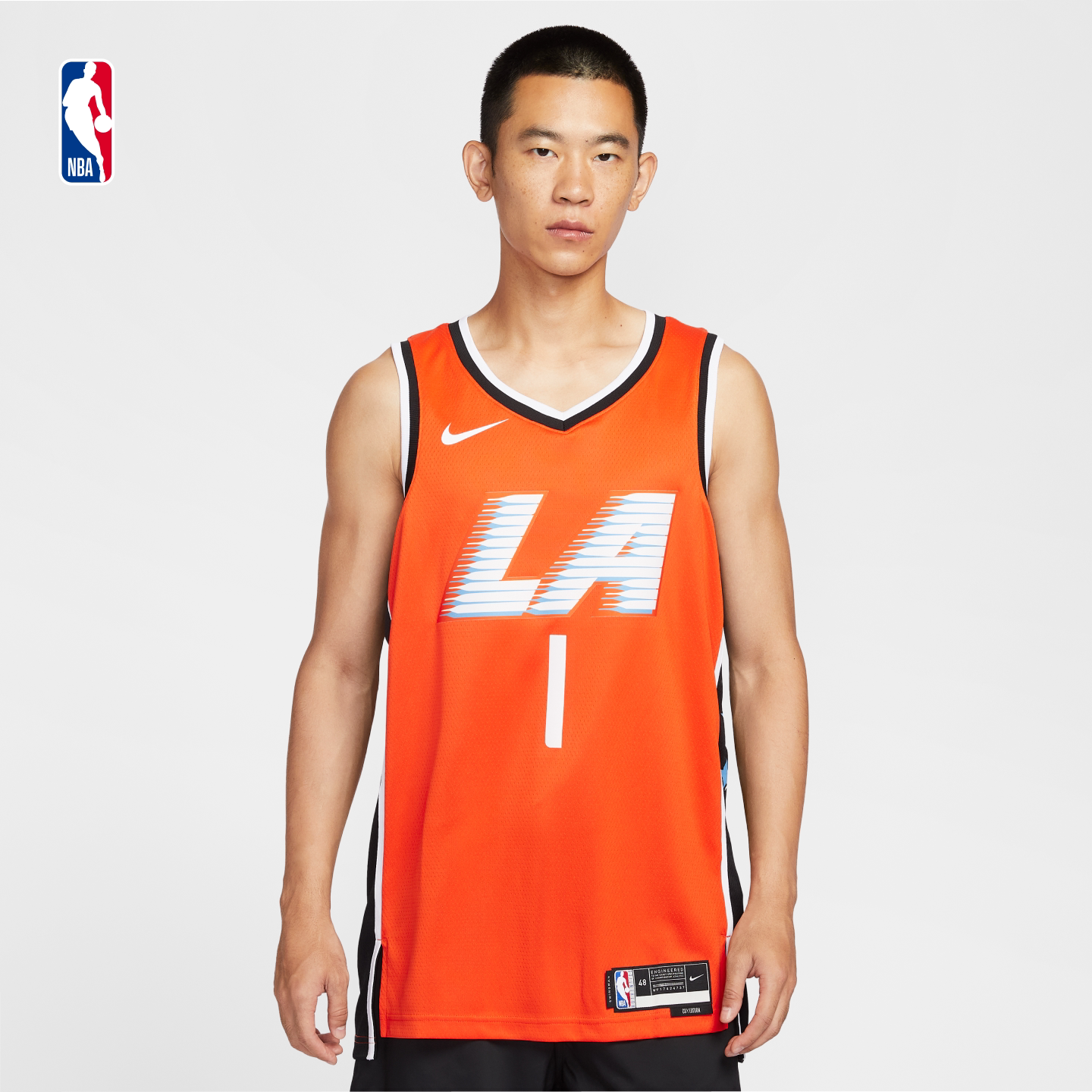 【球星同款】Nike耐克官方NBA快船 詹姆斯哈登City Edition篮球服