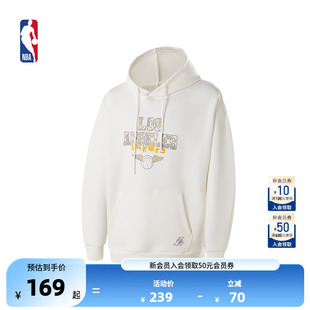 太阳队彩绘球场系列中性合体版 连帽卫衣 湖人 NBA官方勇士