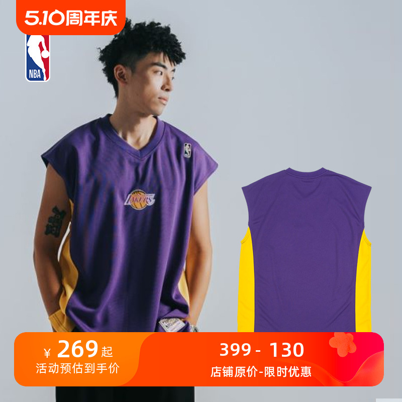 NBA无袖背心投篮服湖人/热火