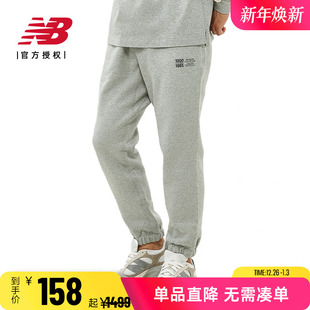 Balance 舒适简约加绒保暖长裤 休闲卫裤 AMP25019 Grey男款 New