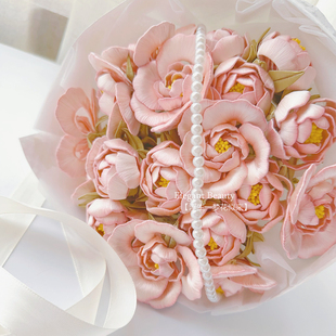 非遗缠花新娘手捧花材料包高级感玫瑰花婚庆礼diy手工礼物送女友