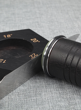 黑色五边形磨刀石油石滚筒磨刀器配件抛光快速磨刀适配滚筒磨刀器