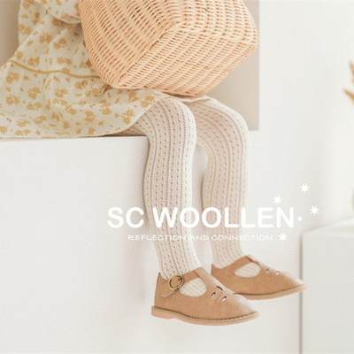 SCWoollen儿童连裤袜夏季薄款