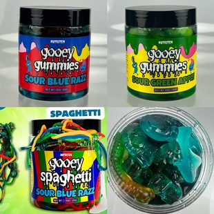 美国直邮 Gooey Gummies网红同款湿酸软糖胶粘软糖美国网红零食
