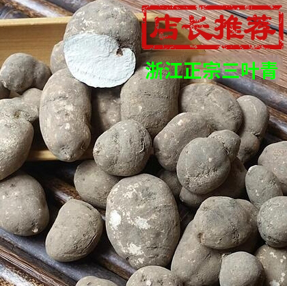 浙江正宗三叶青新鲜晒干中药材金线吊葫芦吊金钟石老鼠500g包邮-封面