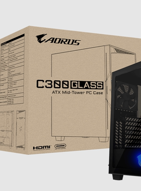 技嘉猎鹰AC300G机箱AC300GLASS包装箱纸箱空箱外箱盒子泡沫