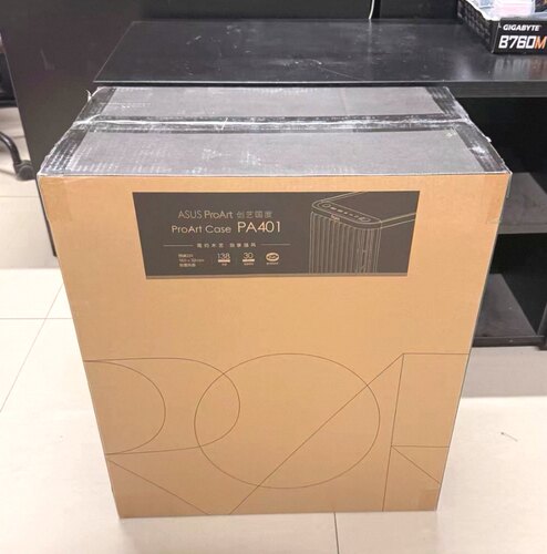 华硕创艺国度PA401机箱包装箱纸箱空箱外箱外包装盒子泡沫原装