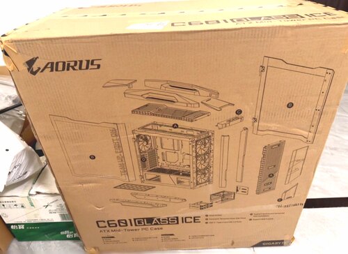 技嘉机械雕AC601G机箱AC601G ICE包装箱纸箱空箱外箱盒子泡沫