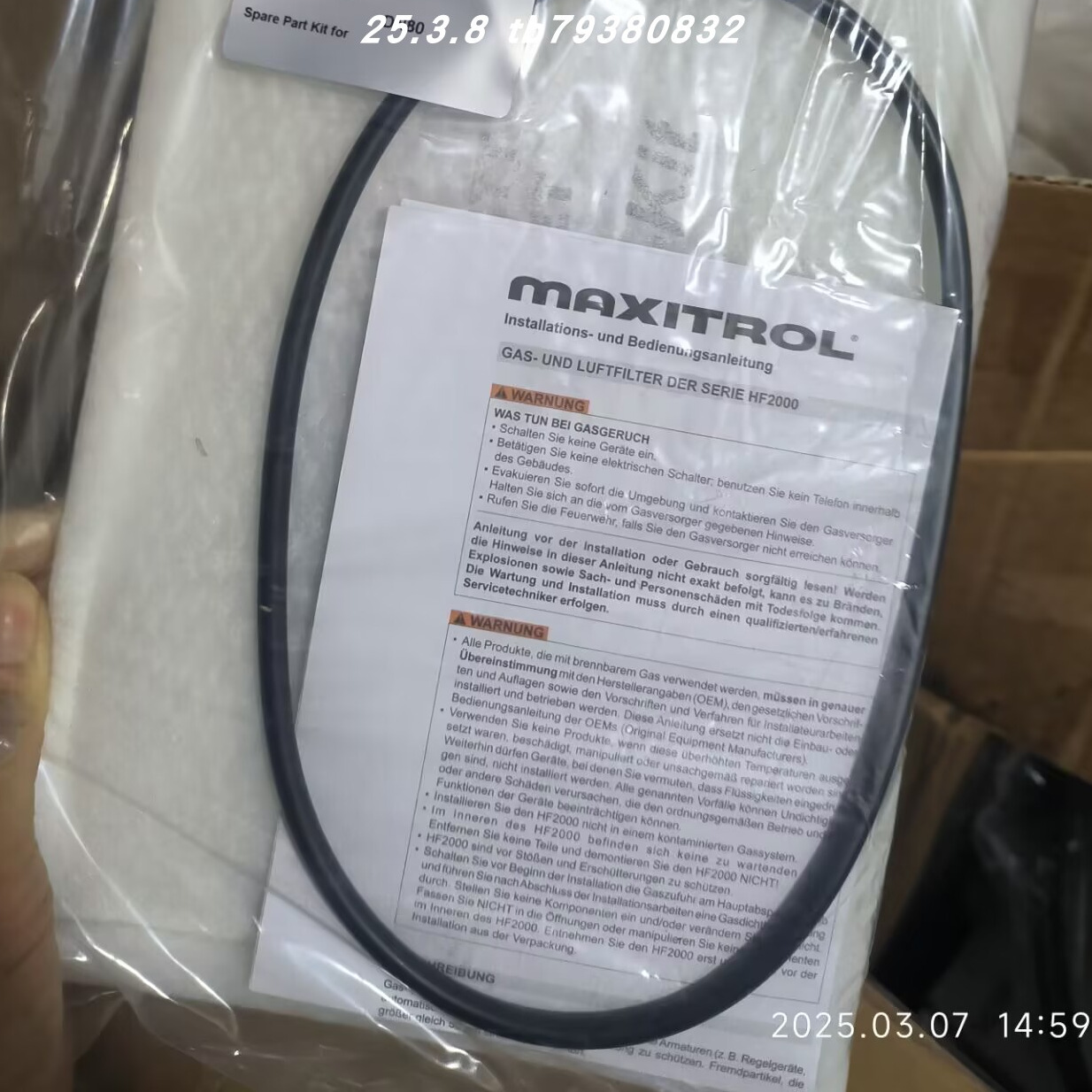 MAXITROLKIT-GF80MF过滤毡