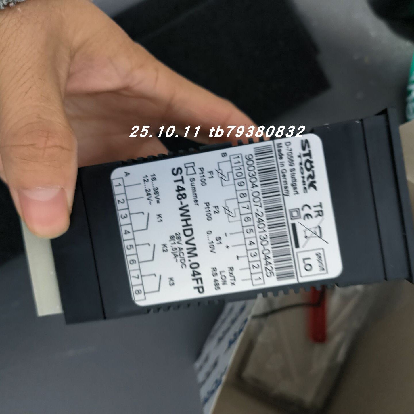 STORKST48-WHDVM.04FP温控器