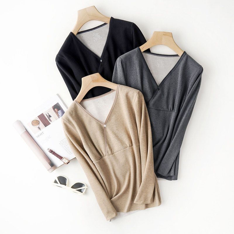 蚕丝绒孕妇无痕保暖内衣冬季产后喂奶月子服哺乳长袖加绒秋衣德绒,孕妇装/孕产妇用品/营养,秋衣,淘宝优惠券,粉丝福利购,淘宝优惠卷