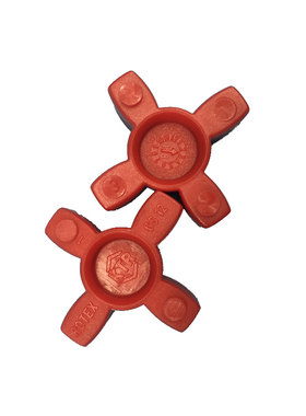 德国KTR ROTEX GS7弹性体外径14内径缓冲垫4角四瓣胶块圈红色绿色