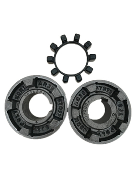 KTR AR85 AR38 poly-norm T10弹性联轴器梅花垫圈黑色方形花瓣垫