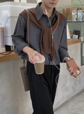韩版空调房坎肩叠穿纯色薄款围巾