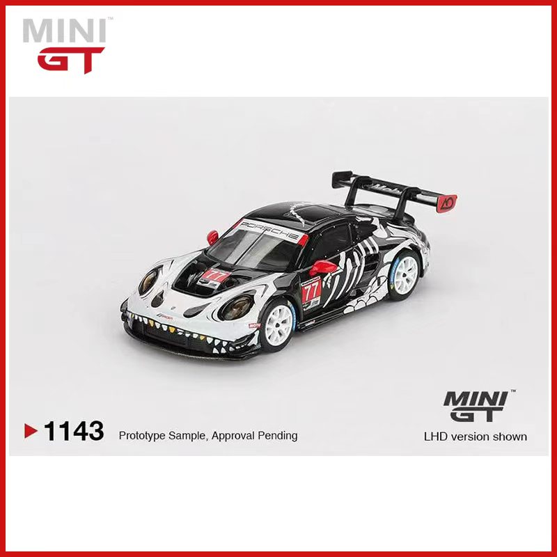 MINIGT 1:64 #1143 保时捷 911 GT3 R 万圣节 汽车模型