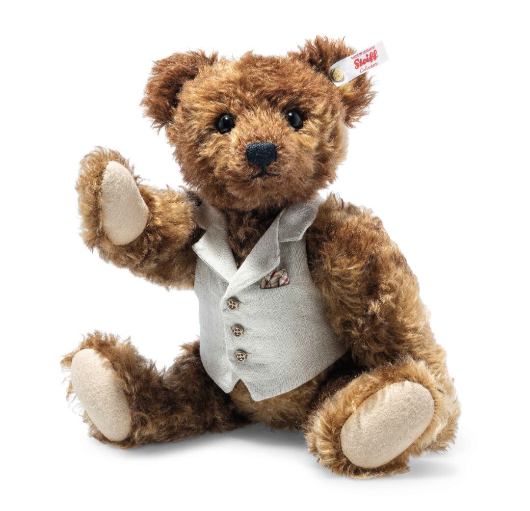 德国steiff史泰福泰迪熊一家爸爸泰迪熊  限量收藏款  包邮