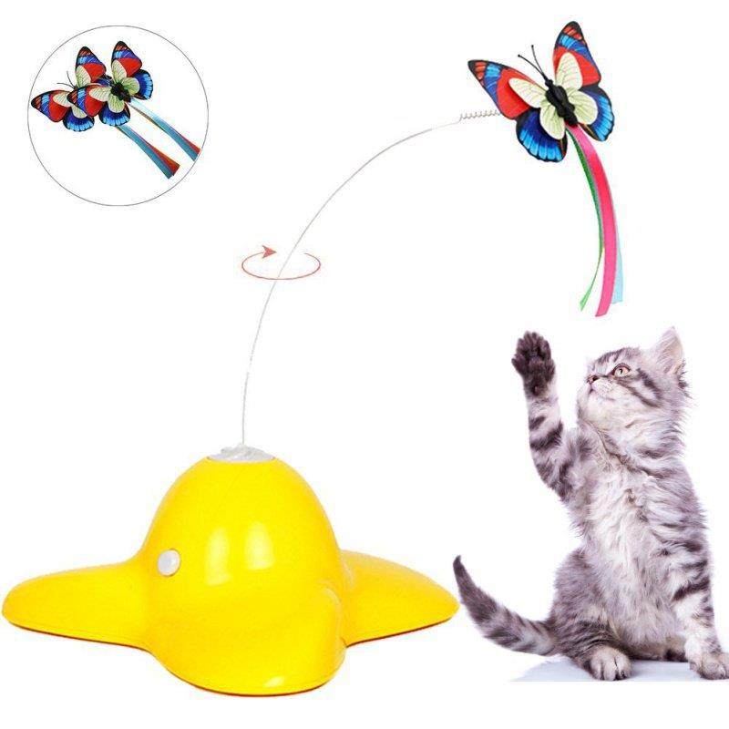 Electric Pet cat toy rotation colorful butterfly flying catin the Family/Personal Cleaning Tools , Personal care cleaning appliances , Hot Oil comb  category - from Buy2taobao.com to provide professional Taobao agent buy service