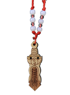 普生缘肥城桃木剑随身情侣礼品