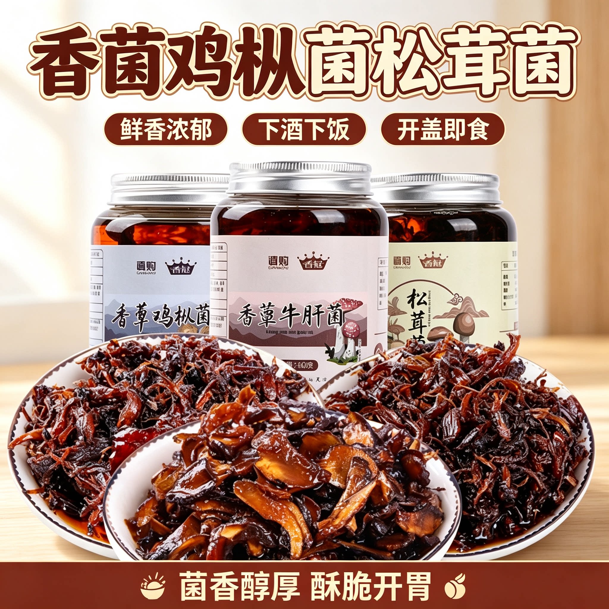 云南油香蕈鸡枞牛肝菌松茸菌