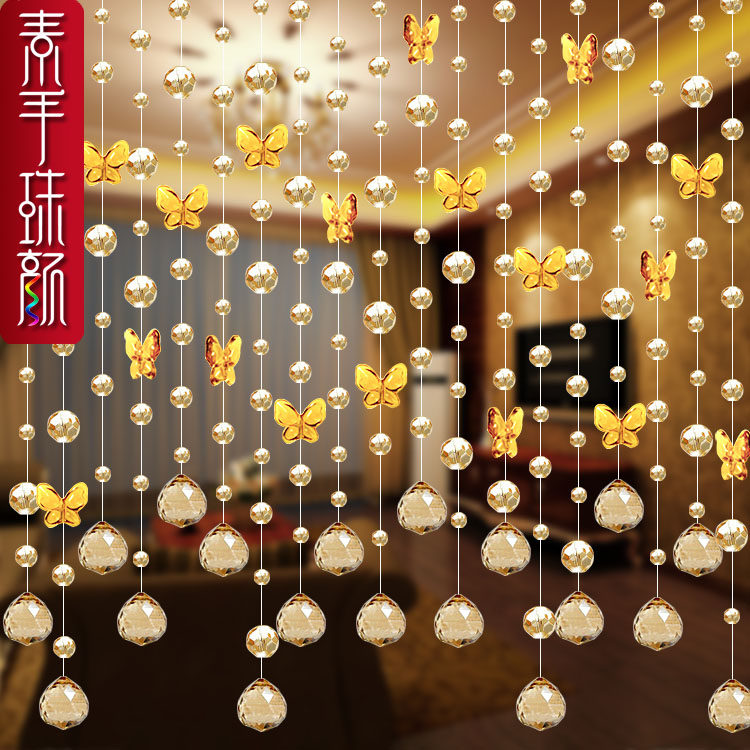 butterfly beaded curtain crystal customized Partition curtain Crystal curtain door curtain curtain a living room Hanging curtain Entrance Wind curtainin the Home Fabric , Curtains and curtain accessories , Curtain/Curtain  category - from Buy2taobao.com to provide professional Taobao agent buy service