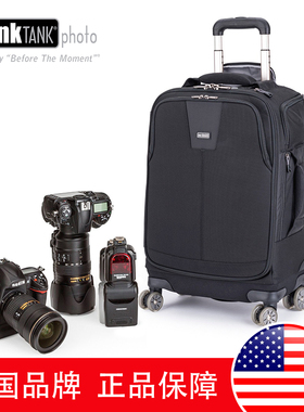 thinkTANK创意坦克AR514万向轮摄影拉杆箱登机包4轮单反相机包