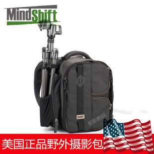 MindShift曼德士340专业户外微单反双肩摄影包长焦相机多功能分仓