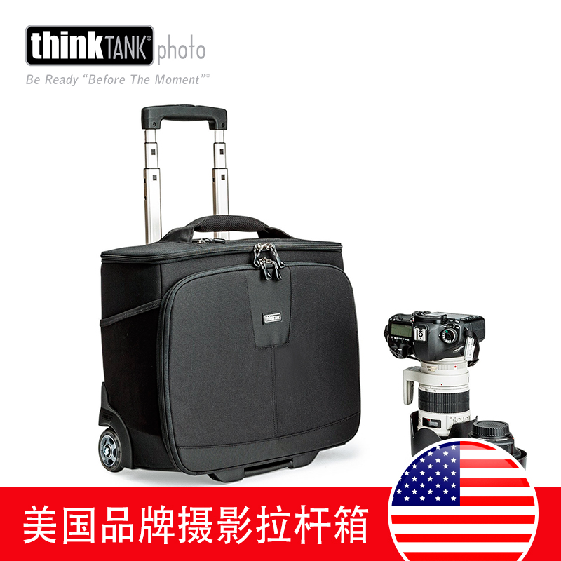 thinkTANK创意坦克AN540小型摄影拉杆箱滚轮相机包登机拉杆包男女
