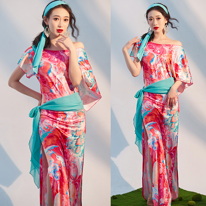 迷迭舞肚皮舞袍子baladi东方舞