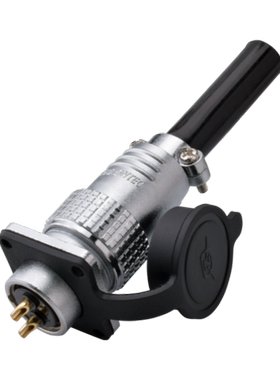 重强 2芯 航空插头 P20-2A P20-2B 连接器 P20F-2A P20F-2B 2K