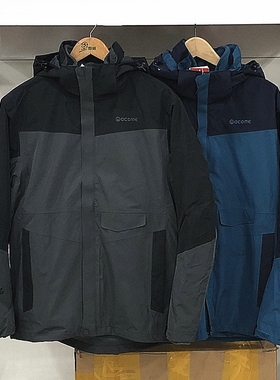 图途acome/阿珂姆 男女情侣款三合一冲锋衣AG172S1004/AG172S2004