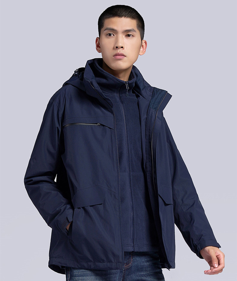 图途户外男女套绒冲锋衣可拆卸防风防水外套SSAWJ910191/920191