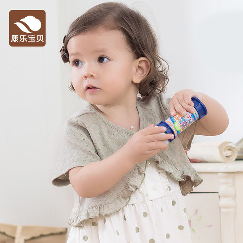 儿童披肩外套搭配裙子春秋