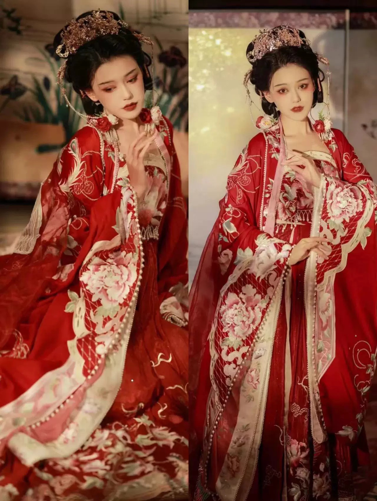 【出租】 清欢纪汉服女原创凤求凰重工刺绣感婚服全套诃子裙齐胸图片