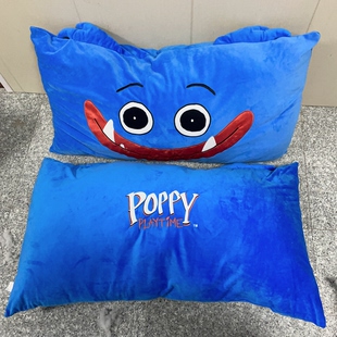 日单尾货poppy波比玩偶毛绒床头大靠枕学生宿舍靠垫生日礼物