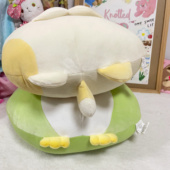 日单可爱角落抱枕毛绒玩具女生睡觉枕头软绵绵靠垫反面刺绣款