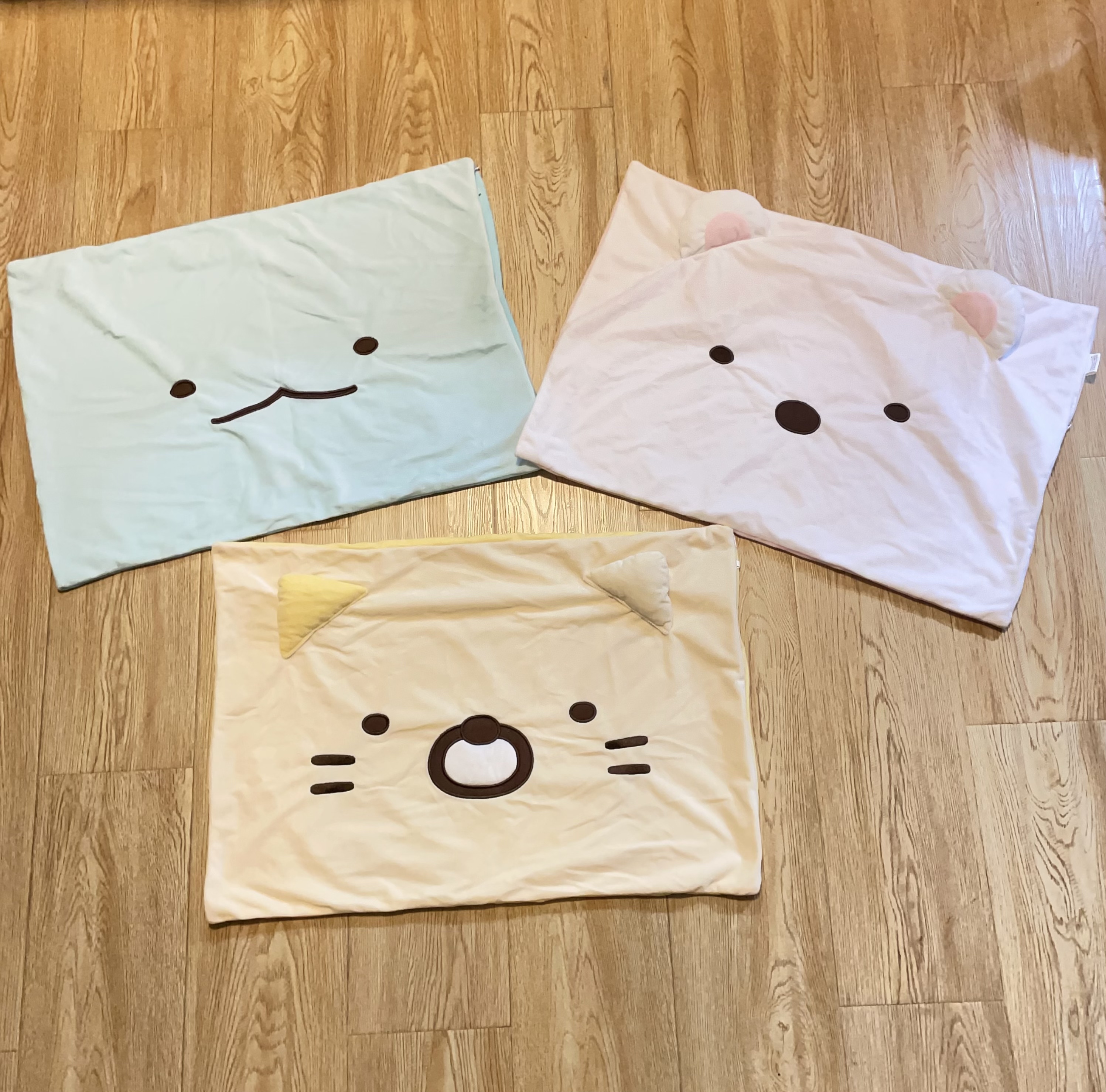 日单可爱卡通墙角猫咪毛绒学生宿舍单人枕头套少女心枕套牛奶绒