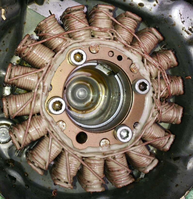 适用于CB400-VTEC5代发电线圈 适用CB400-5代线圈 本田CB5代线圈