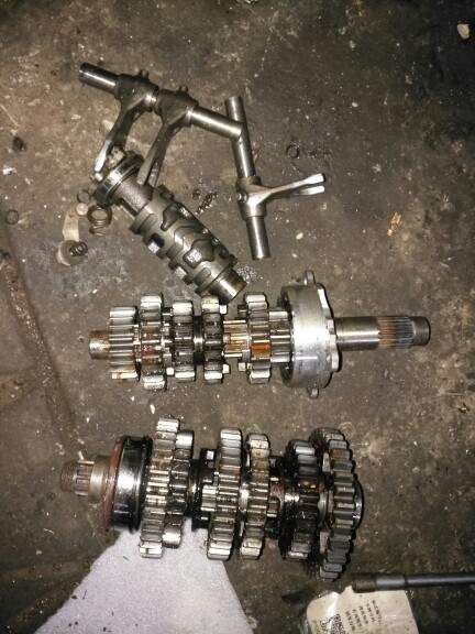 适用于CB400-VTEC档位齿拨叉 本田1代2代3代4代发动机档位齿拨叉