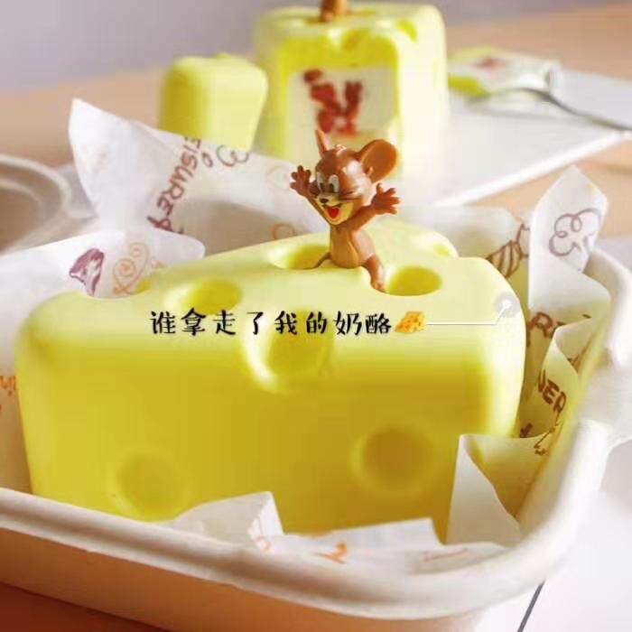 星巴克猫和老鼠同款奶酪硅胶模具图片