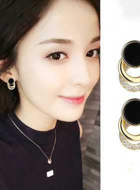 耳钉女纯银气质轻奢耳夹韩国耳饰2025年新款推荐时尚耳坠网红耳环