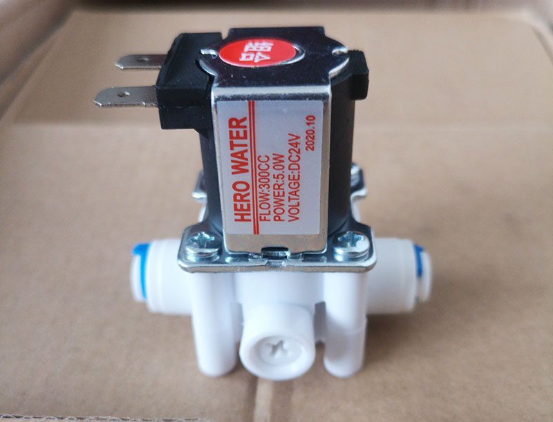 净水器废水电磁阀可调节废水比排水阀24V2分伏组合净水器配件