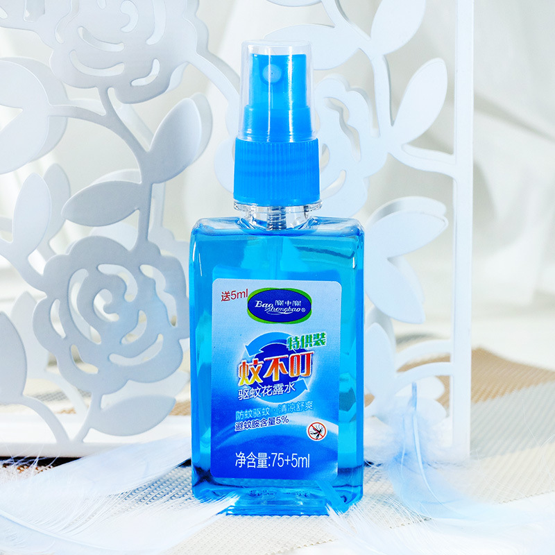 蚊不叮喷雾成人宝中宝驱蚊花露水80ml