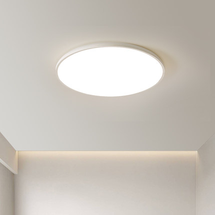 简约现代led吸顶灯圆形卧室灯现代简约2025客厅灯北欧房间灯灯具