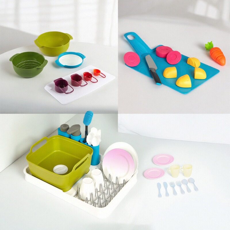 CASDON儿童过家家玩具厨房玩具套装仿真厨房餐具益智切切乐套装,玩具/童车/益智/积木/模型,过家家玩具,淘宝优惠券,粉丝福利购,淘宝优惠卷