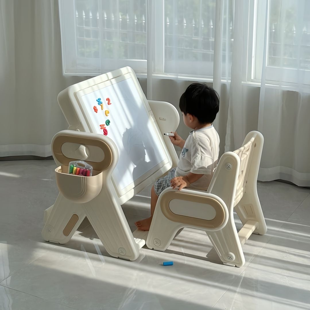 新品儿童积木桌子多功能大颗粒折叠画板宝宝桌男女孩益智正品玩具