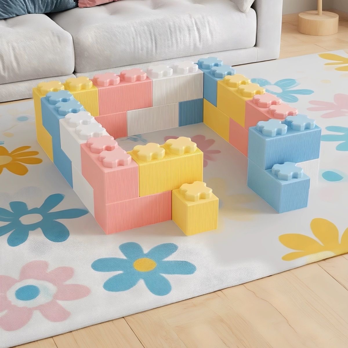 大型epp儿童泡沫积木砖块